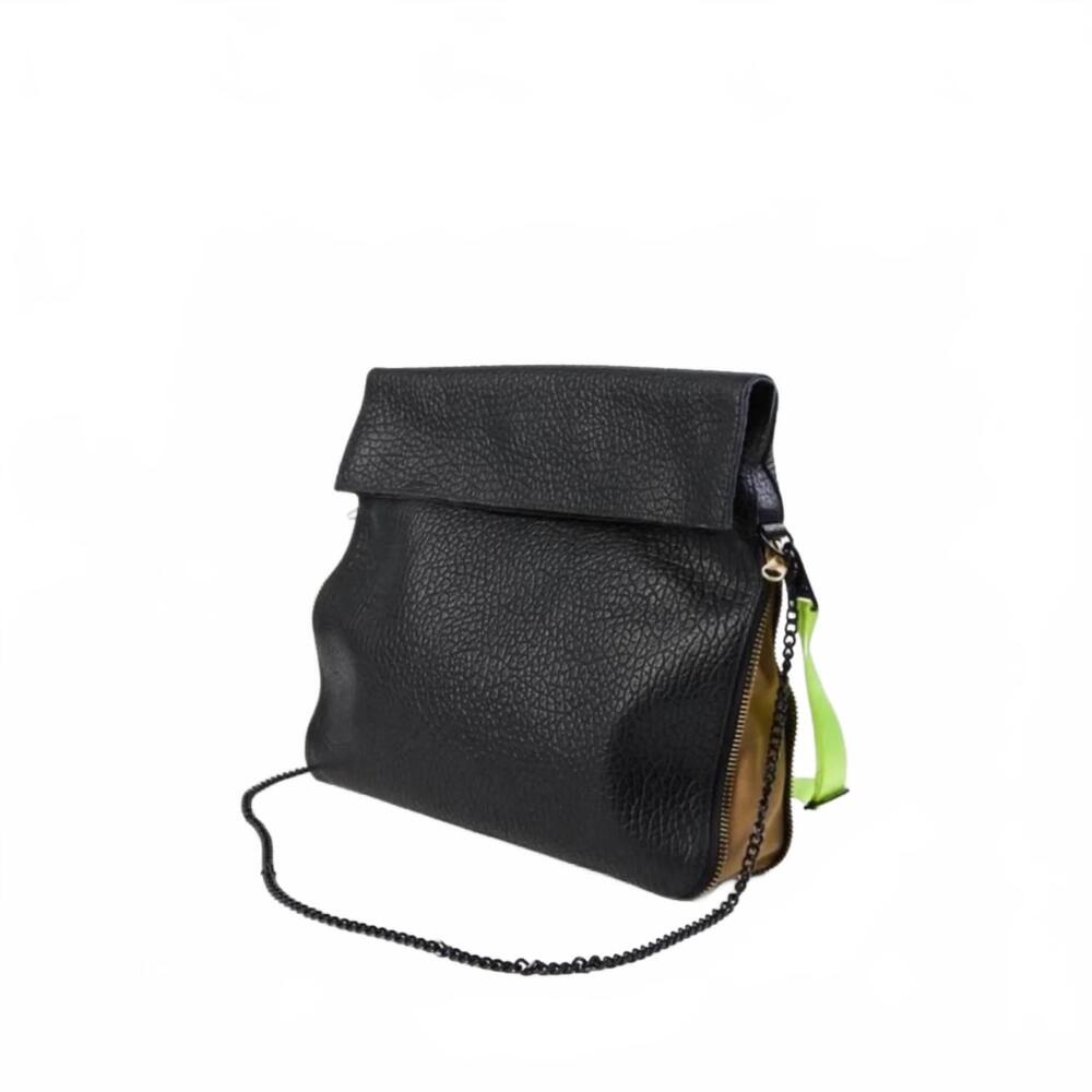 NEW AMPERSAND AS APOSTROPHE buffalo parcel bag in black